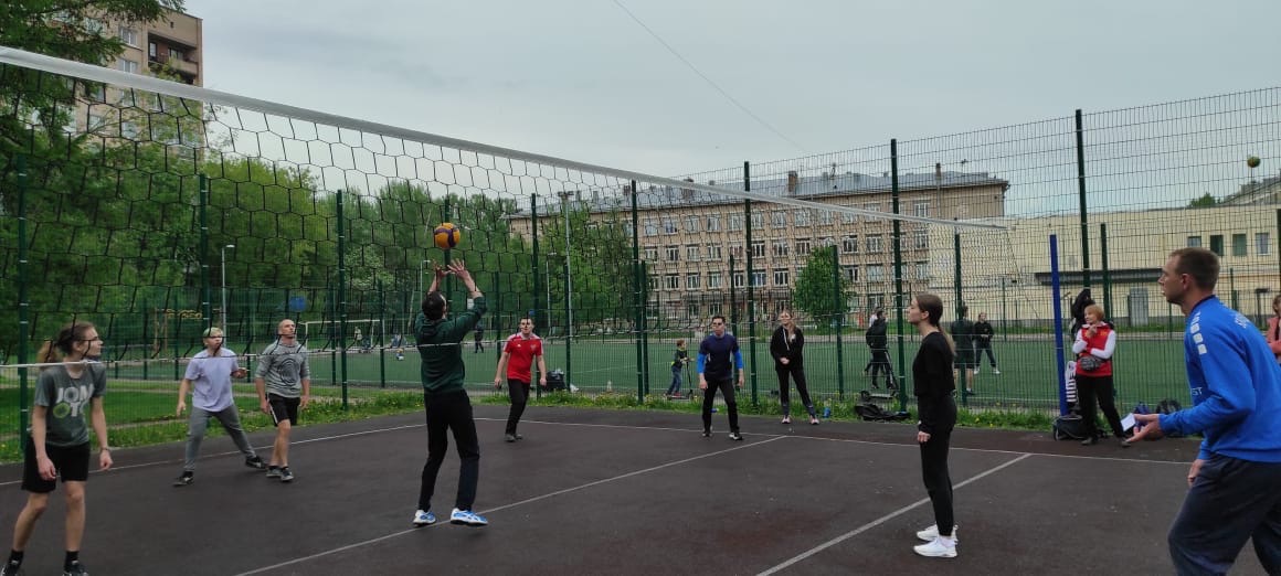 Турнир по волейболу, посвященный дню основания Санкт-Петербурга